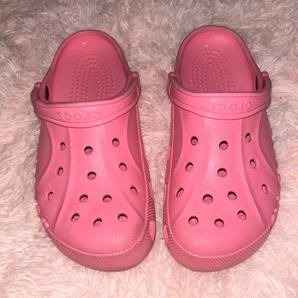 Pink Crocs!